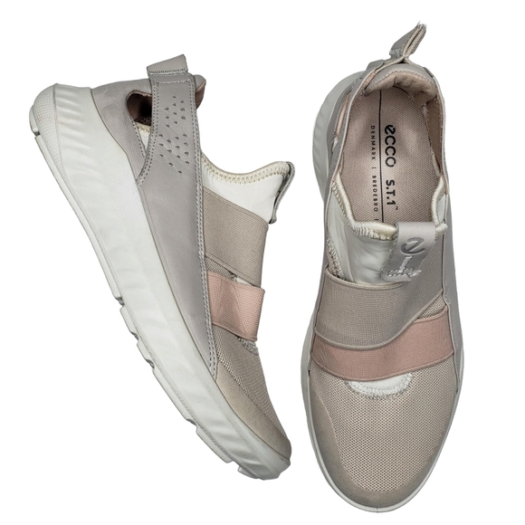 Ecco Shoes - Ecco | S.T.1. Blush Cream Slip On Low Top Athletic Sneakers Women's EU 36 US 5.5